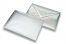 Enveloppes métallisées brillantes - argent | Paysdesenveloppes.ch