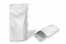 Sachets stand-up blanc - 160 x 270 x 80 mm, 750 ml | Paysdesenveloppes.ch