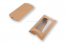 Boîtes oreiller en kraft - 114 x 162 x 35 mm - avec fenêtre 70 x 120 mm | Paysdesenveloppes.ch