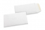 Pochettes en papier kraft couleur - Blanc, 65 x 105 mm | Paysdesenveloppes.ch