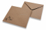 Enveloppes pour faire-part de mariage - Marron + sr & sra. | Paysdesenveloppes.ch