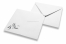 Enveloppes pour faire-part de mariage - Blanc + sr. & sra.  | Paysdesenveloppes.ch