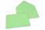 Enveloppes colorées pour cartes de voeux - vert menthe, 162 x 229 mm | Paysdesenveloppes.ch