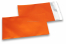 Enveloppes aluminium métallisées mat - orange 114 x 162 mm | Paysdesenveloppes.ch