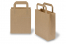 Sacs papier kraft avec anses plates - marron, 180 x 80 x 220 mm | Paysdesenveloppes.ch