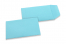 Pochettes en papier kraft couleur - Bleu ciel, 65 x 105 mm | Paysdesenveloppes.ch