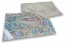 Enveloppes aluminium métallisées colorées - argent holographique 229 x 324 mm | Paysdesenveloppes.ch