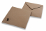 Enveloppes pour faire-part de mariage - Marron + homme porte femme | Paysdesenveloppes.ch