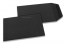 Pochettes en papier kraft couleur - Noir, 85 x 125 mm | Paysdesenveloppes.ch