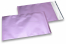 Enveloppes aluminium métallisées mat - lilas 180 x 250 mm | Paysdesenveloppes.ch