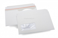 Enveloppes en carton avec espace pour stockage de médias - CD/DVD enveloppe avec fenêtre | Paysdesenveloppes.ch