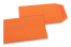 Pochettes en papier kraft couleur - Orange, 85 x 125 mm | Paysdesenveloppes.ch