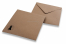 Enveloppes pour faire-part de mariage - Marron + femme et femme | Paysdesenveloppes.ch