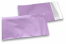 Enveloppes aluminium métallisées mat - lilas 114 x 162 mm | Paysdesenveloppes.ch