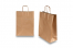 Sacs papier kraft avec anses rondes - bronze, 260 x 120 x 350 mm, 90 gr | Paysdesenveloppes.ch