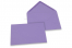 Enveloppes colorées pour cartes de voeux - violet, 114 x 162 mm | Paysdesenveloppes.ch