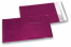 Enveloppes aluminium métallisées mat - bordeaux 114 x 162 mm | Paysdesenveloppes.ch