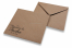 Enveloppes pour faire-part de mariage - Marron + reserva la fecha | Paysdesenveloppes.ch