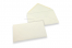 Enveloppes crème pour cartes de voeux - 120 x 185 mm | Paysdesenveloppes.ch