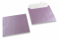 Enveloppes de couleurs nacrées - Lilas, 155 x 155 mm | Paysdesenveloppes.ch