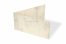 Cartes Marbre - 90 x 173 mm, marbré beige | Paysdesenveloppes.ch