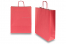 Sacs papier kraft avec anses rondes - rose, 320 x 120 x 410 mm, 100 gr | Paysdesenveloppes.ch