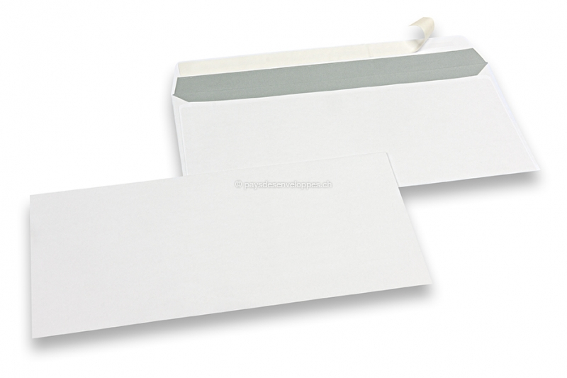Enveloppes blanches pour protéger vos agrandissements